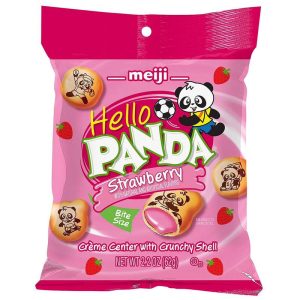 MEIJI HELLO PANDA STRAWBERRY 2.2 OZ