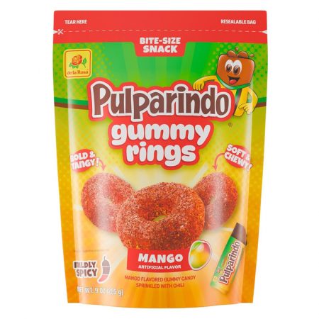 DLR GUMMY RINGS MANGO 12/9 oz