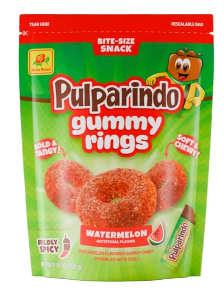 DLR GUMMY RINGS WATERMELON 9 oz