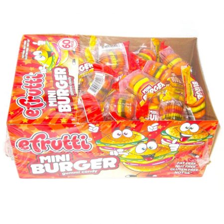 EFRUTTI MINI BURGER CANDY .32OZ