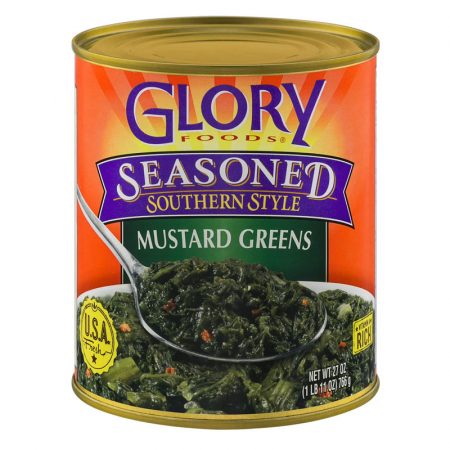 GLORY MUSTARD GREENS SEASONED 27OZ