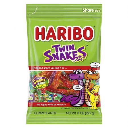 HARIBO TWIN SNAKES34095 8OZ