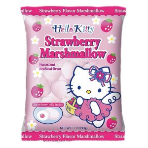 HELLO KITTY STRAW MARSHMALLOW 2X6