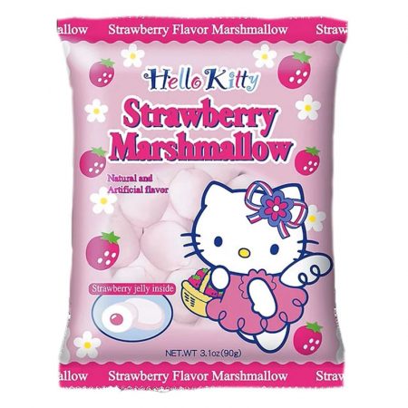 HELLO KITTY STRAW MARSHMALLOW 2X6