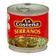 LA COSTENA SERRANO JALAPENOS 12OZ