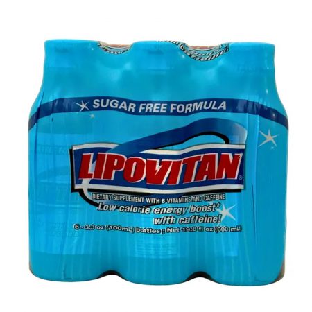 LIPOVITAN VITAMIN DRINK SF 10/ 6PK