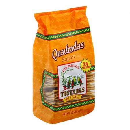 LOS PERICOS TOST QUADRADA 12/ 12.5OZ