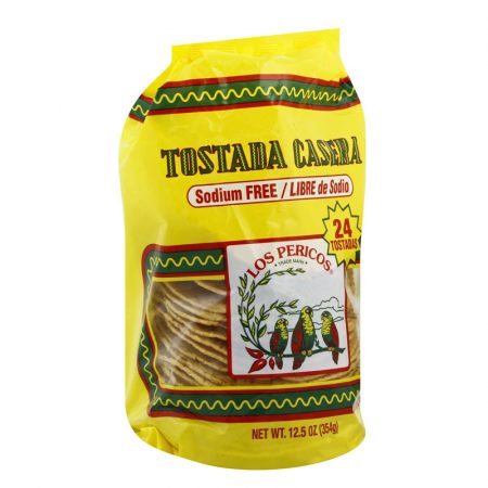 LOS PERICOS TOSTADA CASERA 12/ 12.5Z