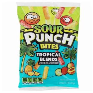 AMERICAN LICORICE SOURPUNCH TROPICAL BITES BAG