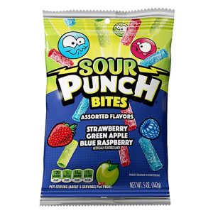 AMERICAN LICORICE SOURPUNCH ASSORTED BITES BAG