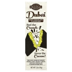 DUBAI DARK CHOCOLATE BAR 3.2OZ