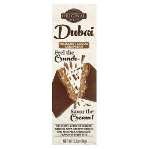 DUBAI HAZELNUT BAR 3.2OZ