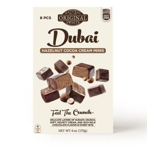 DUBAI HAZELNUT MINI TRAY 6OZ