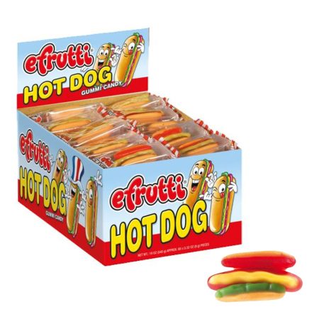 EFRUTTI HOT DOG CANDY .32OZ