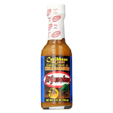 EL YUCATECO CARIBBEAN HOT SAUCE 12/ 4OZ