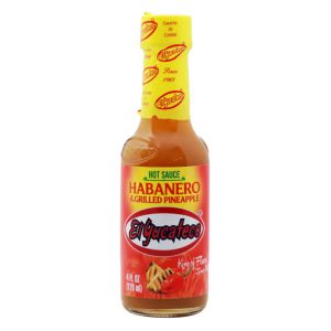 EL YUCATECO HABABERO PINEAPPLE SAUCE 4 OZ