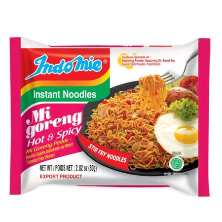 INDOMIE MGRNG HOT STIR FRY NOODLES 6/ 3 OZ