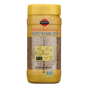 JFC ROASTED WHITE SESAME SEEDS 12/ 8OZ