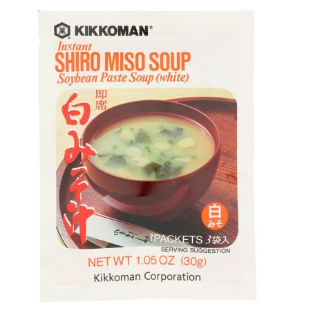 KIKKOMAN INST MISO SOUP WHITE 12/ 1.5 OZ