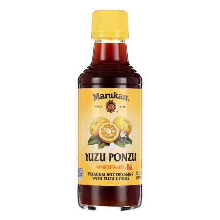 MARUKAN YUZU PNZU SOY DRSG YELLOW 6/ 12 OZ