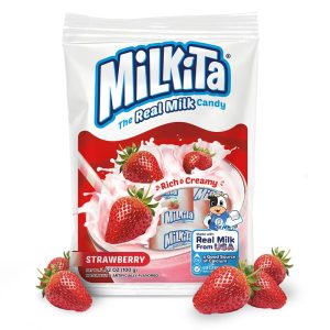 MIKITA THE REAL MILK CANDY STRAWBERRY 12/ 25 CT