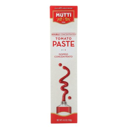 MUTTI TOMATO PASTE DOUBLE CONC TUBE 4.5oz