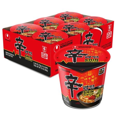 NONGSHIM SHIN CUP 6/ 2.6 OZ
