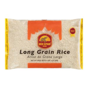 QUEEN ELEPHANT LONG GRAIN RICE 10/ 4 LB