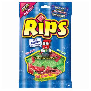 RIPS BITES SIZE STRAW / GREEN APPLE
