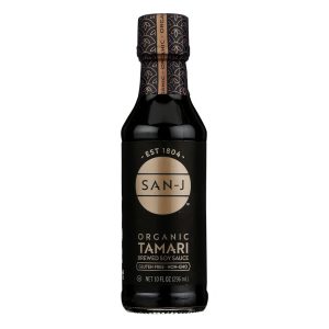 SAN J SAUCE TAMARI WHOLE SOYBEAN OG 6/ 10 OZ