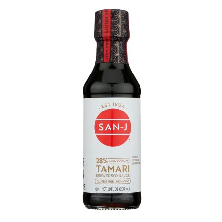 SAN J SOY SAUCE WHITE LABEL 6/ 10 OZ