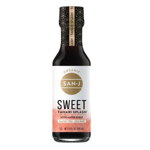 SAN J SWEET TAMARI SPLASH MAPLE SYRUP 6/ 10 OZ