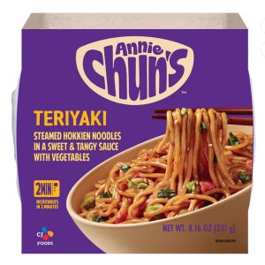 ANNIE CHUNS TERIYAKI NOODLE BOWL 6/ 8.2 OZ