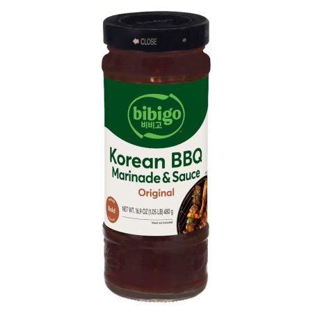 BIBIGO KOREAN BBQ MARINADE SAUCE 6/ 16.9 OZ