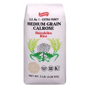 SHIRAKIKU CALROSE RICE 8/ 5 LB