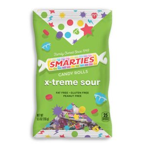 SMARTIES XTREME SOUR PEG BAG 5 OZ