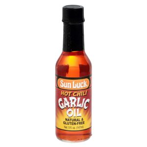 SUN LUCK HOT CHILI GARLIC OIL 12/ 5 OZ