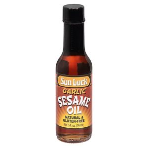 SUN LUCK SESAME  GARLIC OIL 12/ 5 OZ