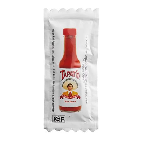 TAPATIO HOT SAUCE PACKETS 500/ 7 GR