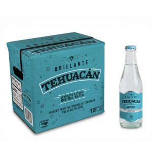 TEHUACAN MINERAL WATER 12/ 12 OZ