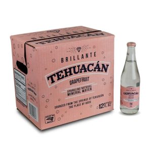 TEHUACAN MINERAL WATER GRAPEFRUIT 12/ 12 OZ