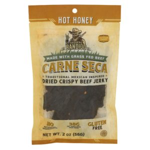 VAQUERO CARNE SECA HOT HONEY 12/ 2 OZ