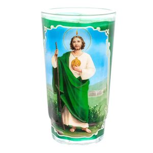 VELADORA MICHELADA CRISTA VSAN JUDAS TADEO 12/ 1CT